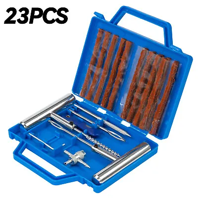 23x Heavy Duty Tyre Puncture Repair Tool Tire Mending Car Motorbike Kit A • $19.19