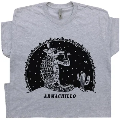 Armadillo T Shirt Funny Beer UFO Alien Armachillo Jackalope Tequila Bigfoot Tee • $19.99