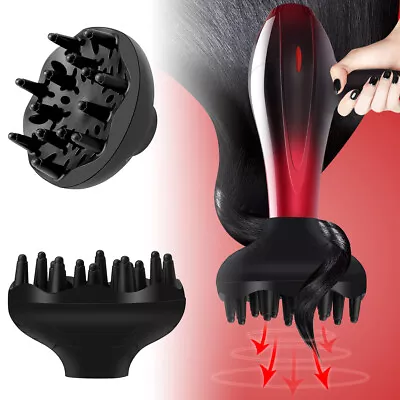 Curly Hair Dryer Hairdressing Salon Universal Blower Diffuser Tool Best Gift NEW • £7.85