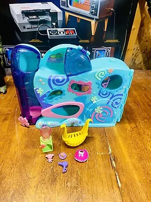 Vintage 2008 Littlest Pet Shop Playful Paws Daycare Hotel LPS 6 Accessories • $19.99