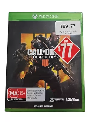 CALL Of DUTY BLACK OPS 4 XBOX ONE X/S • $14