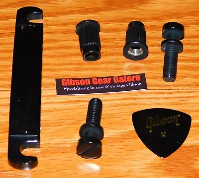 Epiphone Les Paul Tailpiece Black Seven String Guitar Parts Standard SG Heafy 7 • $69.99