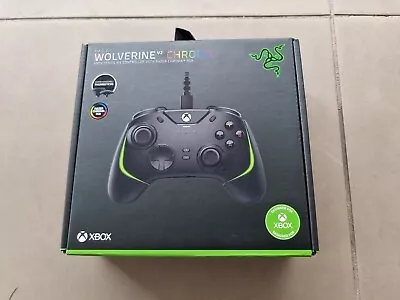 Razer Wolverine V2 Chroma Xbox Wired Controller - Black • $100