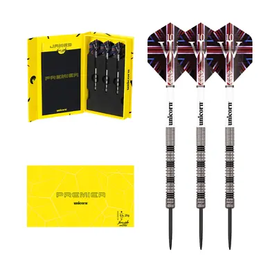 Unicorn James Wade Premier 90% Tungsten Steel Tip Dart Set 22 Or 23 Gram • £94.27