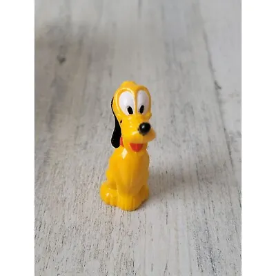 Miniature Pluto Mickey Mouse Dog Accessory Play Toy Figure • $4.28