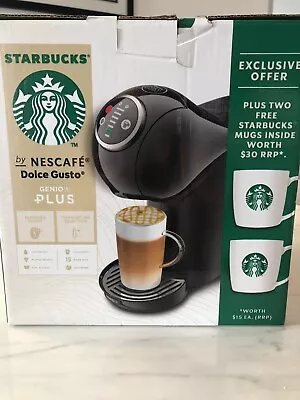 NEW Starbucks - Nescafe Dolce Gusto Genio S Plus Coffee Machines. Black  • $160