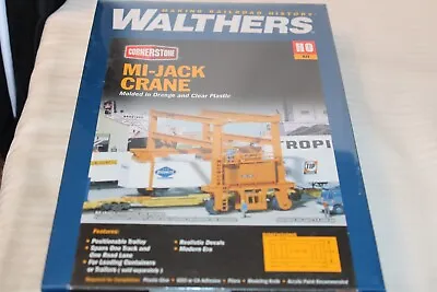 HO Scale Walthers Mi-Jack Crane Kit #933-3122 BN Sealed Box • $48.75