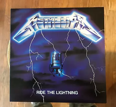 RIDE THE LIGHTNING - Metallica Excellent Condition • $400