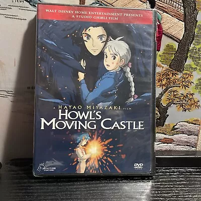 Howls Moving Castle DVD Hayao Miyazaki Disney Ghibli Film 2-Disc Factory Sealed • $14.44