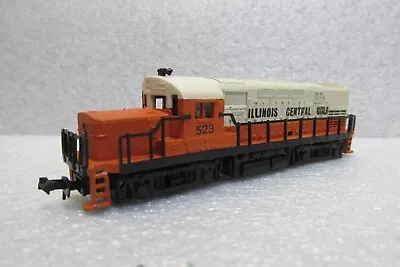 N Scale Mehano Illinois Central & Gulf #523 Diesel Locomotive • $29.89