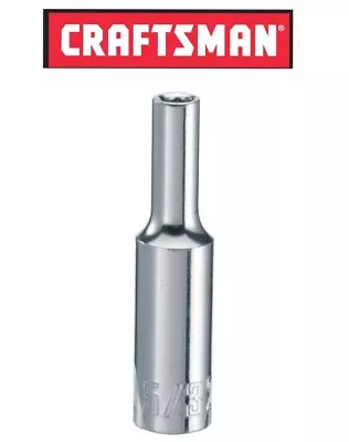 New Craftsman Socket CMMT 1/4 Drive Shallow Deep 6 Pt Metric / Inch Choose Size • $9.79