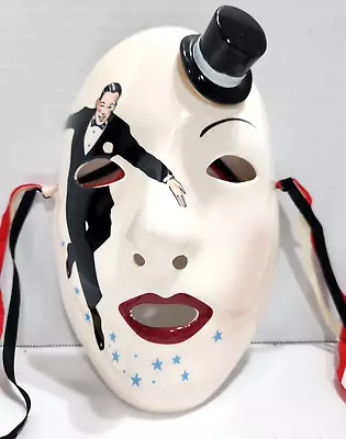 Vintage Vandor 1984 Pelzman Designs Japan Mask Ceramic Wall Decor Fred Astaire • $25.95