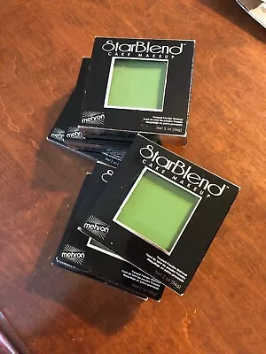 X6 Mehron Green Star Blend Cake Water Base Stage Makeup Professional Face Paint • $50