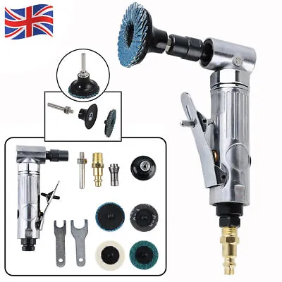 £16.99 • Buy 90 Degree 1/4  Air Angle Die Grinder Pneumatic Grinding Machine Cut Off Polisher