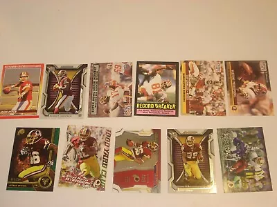 Lot 3 - 11 Washington Redskins American Football NFL Trading Cards - See Details • £0.99