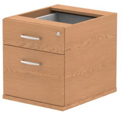 Impulse Fixed Pedestal 2 Drawer Oak • £149.77