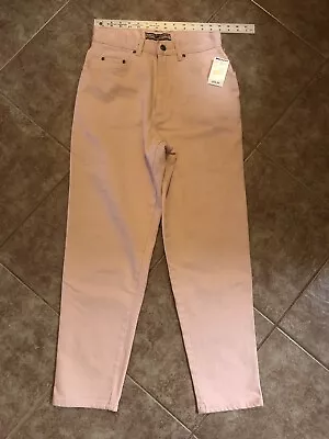 Vintage Gloria Vanderbilt  Jeans Size 10(runs Small)  Signature Label Light Pink • $17