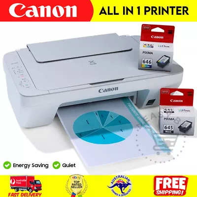 $77.49 • Buy Canon PIXMA HOME MG2460 All-In-One Printer Quiet Full HD Print With Ink