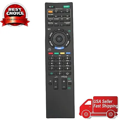 New RM-ED010 Remote Control For Sony TV KDL-52W3000 KDL-52X3000 KDL-46X3500 • $10.99