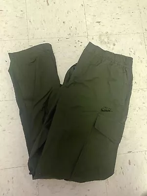 Nike Sportswear Unlined Utility Cargo Pants Olive Green DD5207-222 Size Medium • $28.99
