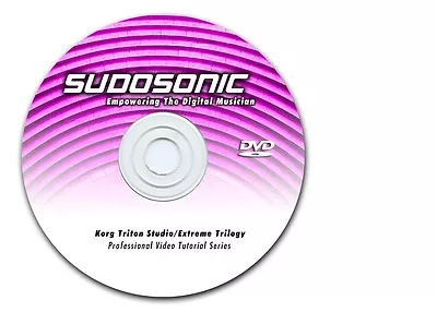 Korg Triton Extreme & Studio Tutorial On USB (previously On DVD) • $34.95