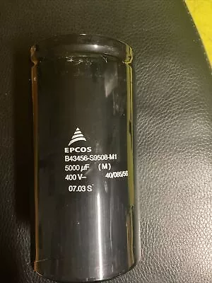 Epcos 5000uF 400V Capacitor   B43456-S9508-M1 • $100