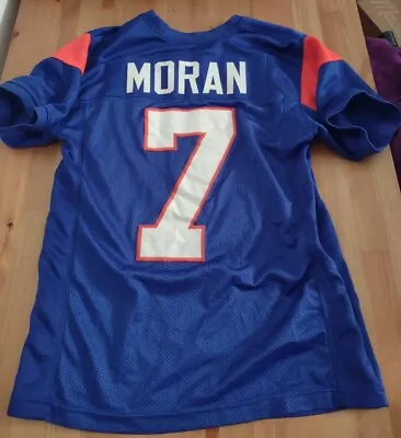 NWOT Alex Moran Blue Mountain State Goats Stitched Home Jersey Size Men's Medium • $65