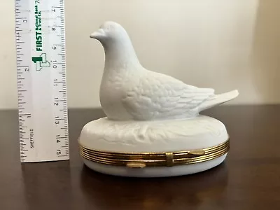 Vintage Chamart Limoges Pigeon Trinket Box Mint! • $69.99