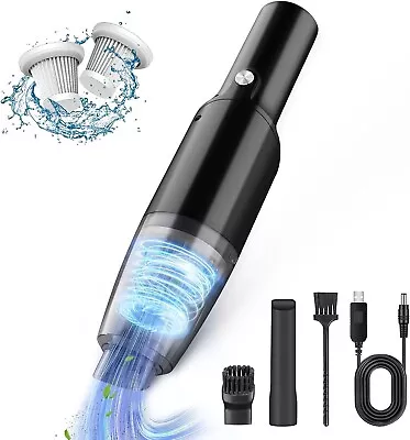 Portable Mini Car Vacuum Cleaner10000Pa High Power Suction Cordless • $51.34