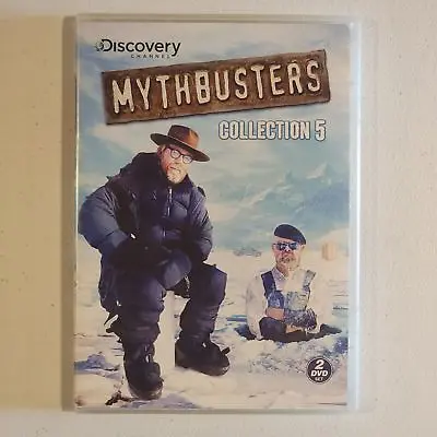 Mythbusters - Collection 5 DVD 2010 2-DISC SET DISCOVERY TV SERIES OOP NR • $9.99
