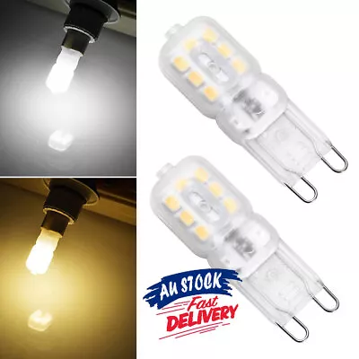 10X Dimmable Capsule LED Halogen Lamps White Replace 3W Light Bulb 220V G9 • $16.49