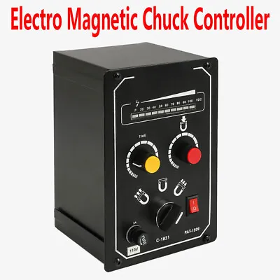 Electro Magnetic Chuck Controller For Milling Grind 110V/220V5A/10A T • $193.50