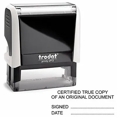 Certified True Copy Of The Original - For Solicitors Finance Stamp Trodat 4913 • £17.98
