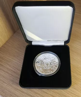 2021 Queens Beasts Completer 2 Oz .9999 Silver Bullion Coin In Capsule + Case • £84.99