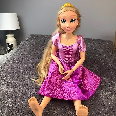 DISNEY Playdate Rapunzel  32  My Size Articulated Poseable Doll W/ Dress & Tiara • $39