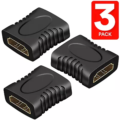 3X HDMI Female To Female Coupler Connector Extender Adapter Cable HDTV 1080P 4K • $1.59