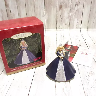 Hallmark Keepsake Barbie Millenium Princess Ornament 1999 • $22.88