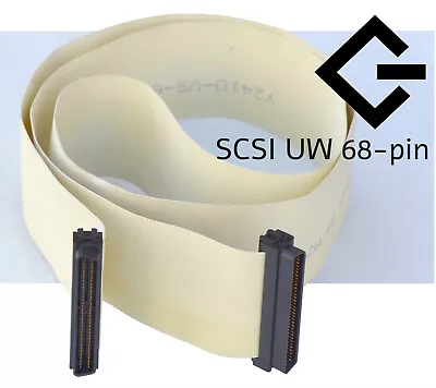 £22.07 • Buy Internal SCSI Others Ultrawide Cable 2x Plug 68-PIN 68pol U160 90cm Long K46