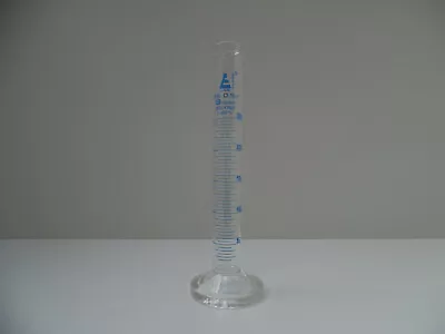 £7.46 • Buy 25ml Measuring Cylinder Borosilicate Glass Labaoratory Glassware 25 Ml