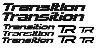 Transition Bike Decals Set 9 DH MTB TR Covert Bandit Blindside Freeride • $7.50