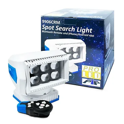 $364.95 • Buy Pro LED 9906CRM Bluetooth Wireless Remote Controlled Spot Light, Search Light