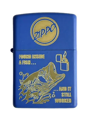 Genuine ZIPPO Fish Belly Lighter! New! • £15