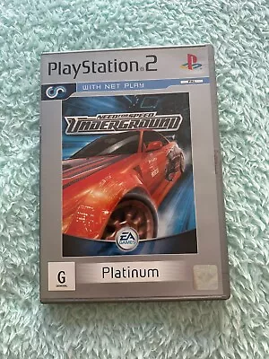 Need For Speed Underground | PlayStation 2 PS2 | Tested & Working | Complete • $15
