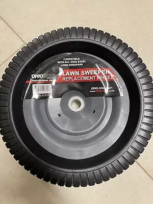 New Ohio Steel Tow-Behind Lawn Leaf Sweeper Wheel Tire Complete Assembly 307011 • $40