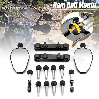 Motorcycle Adjustabable Adventure Mirrors For KTM 390 450 500 890R 950 990 1190 • $69.99