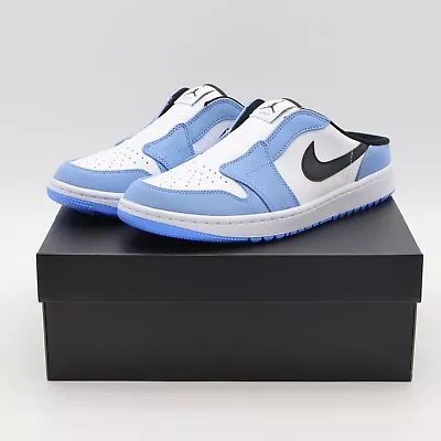 FJ1214-400 Nike Air Jordan 1 Mule Golf University Blue White Black (Men's) • $176