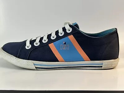 Helly Hansen Athletic Boat Shoes Sneakers Low Viking Blue Orange Womens US7 EU38 • $29.97