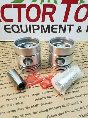 734460M91 Pair Of Piston W/ Pin & Clips OEM Original Massey Ferguson • $45