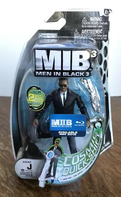 Men In Black 3 Agent J Cosmic Quick Shift 4  Action Figure 2012 Jakks Pacific • $7.90