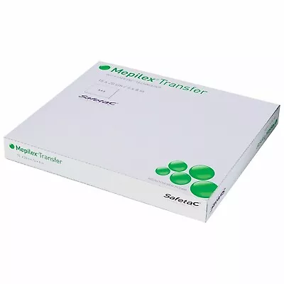 Molnlycke Mepilex Transfer 294899 Foam Dressing 6  X 8  - 5 Dressing • $29.94